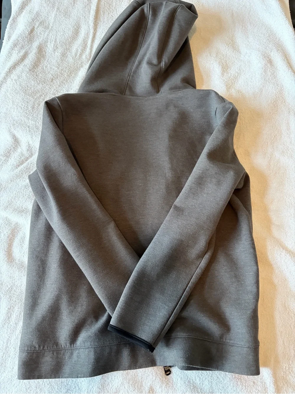 Old Navy Kids Hooded Zip Jacket - Charcoal